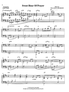 Peaceful Praise Sweet Hour of Prayer Thumbnail Combs Music Sweet Hour of Prayer Sheet Music